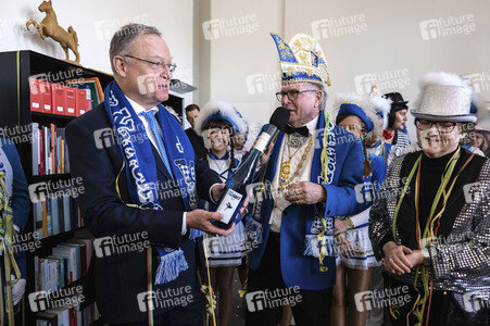Rosenmontagsparty in der Staatskanzlei Hannover