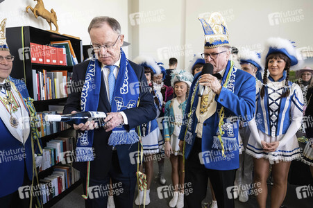Rosenmontagsparty in der Staatskanzlei Hannover