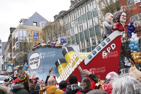 Rosenmontagszug 2019 in Köln