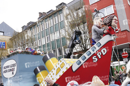 Rosenmontagszug 2019 in Köln