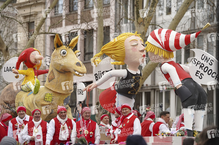 Rosenmontagszug 2019 in Köln