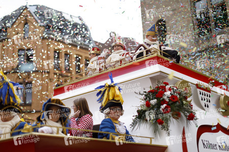 Rosenmontagszug 2019 in Köln