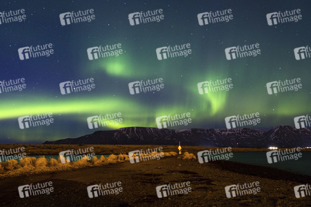 Polarlichter bei Reykjavik