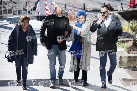 Gerichtsverhandlung von Lucia Bosè in Madrid