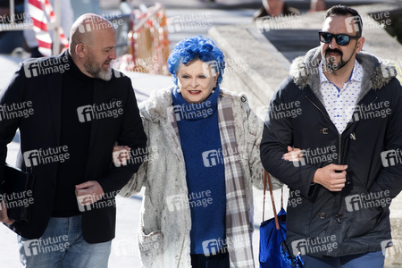 Gerichtsverhandlung von Lucia Bosè in Madrid