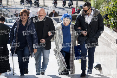 Gerichtsverhandlung von Lucia Bosè in Madrid