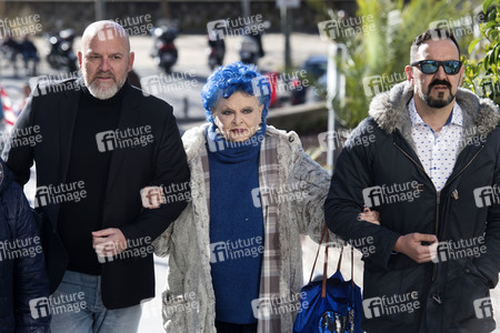 Gerichtsverhandlung von Lucia Bosè in Madrid