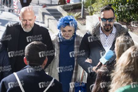 Gerichtsverhandlung von Lucia Bosè in Madrid