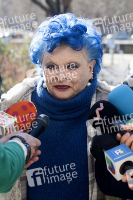 Gerichtsverhandlung von Lucia Bosè in Madrid