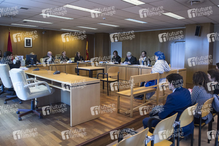 Gerichtsverhandlung von Lucia Bosè in Madrid
