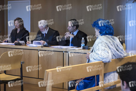 Gerichtsverhandlung von Lucia Bosè in Madrid