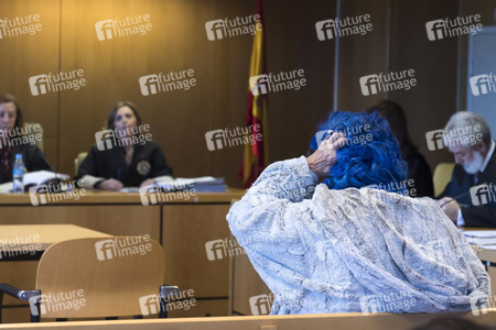 Gerichtsverhandlung von Lucia Bosè in Madrid