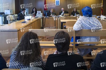 Gerichtsverhandlung von Lucia Bosè in Madrid