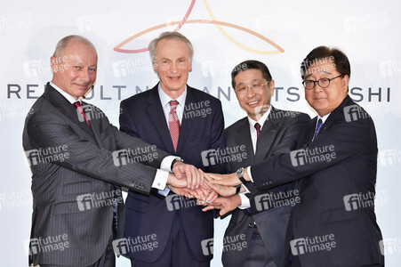 Pressekonferenz der Renault-Nissan-Mitsubishi Motors Corporation in Yokohama