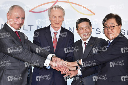 Pressekonferenz der Renault-Nissan-Mitsubishi Motors Corporation in Yokohama