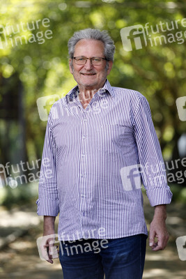 Fotoshooting mit Werner Rügemer in Köln