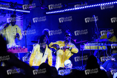 Konzert von Kokoko! auf dem SXSW Festival in Austin