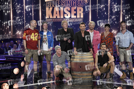 TV-Show 'Alle singen Kaiser - das große Schlagerfest' in Leipzig