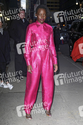 Lupita Nyong'o bei 'The Late Show with Stephen Colbert' in New York