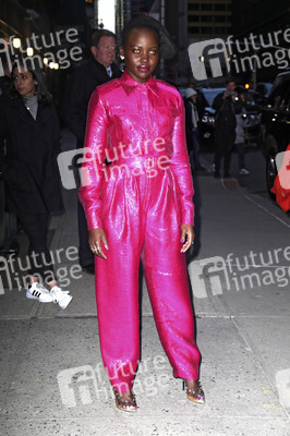 Lupita Nyong'o bei 'The Late Show with Stephen Colbert' in New York