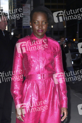 Lupita Nyong'o bei 'The Late Show with Stephen Colbert' in New York