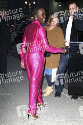 Lupita Nyong'o bei 'The Late Show with Stephen Colbert' in New York