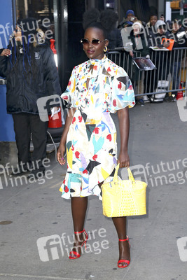 Lupita Nyong'o in der Nachrichtensendung 'Good Morning America' in New York