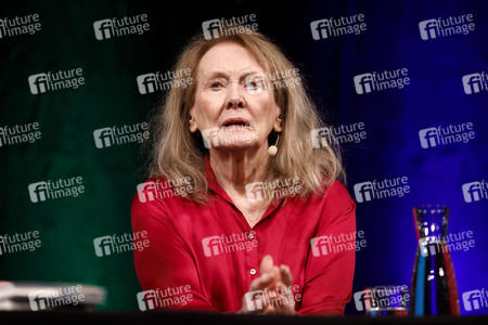 Annie Ernaux und Hannelore Hoger auf der lit.Cologne 2019 in Köln