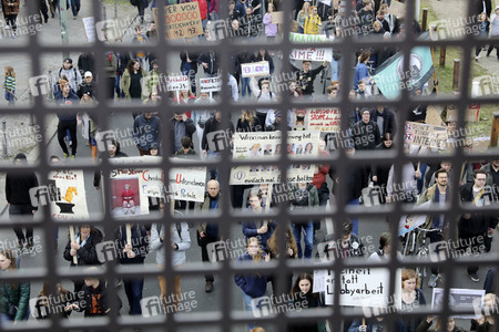 Demonstration gegen Urheberrechtsreform der EU in Berlin