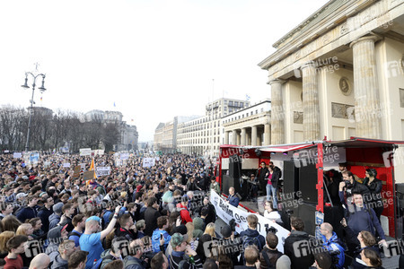 Demonstration gegen Urheberrechtsreform der EU in Berlin