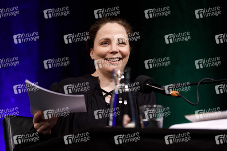 Thea Dorn und Fritzi Haberlandt auf der lit.Cologne 2019 in Köln