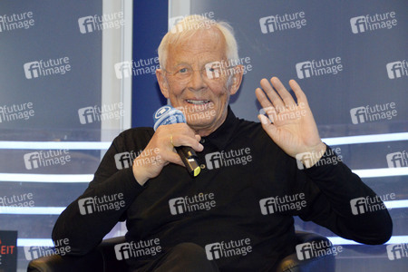 Julian Weigend und Rolf Becker auf der Leipziger Buchmesse 2019