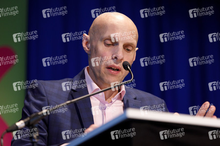 Angela Winkler, Michael Lentz und Yorck Dippe auf der lit.Cologne 2019 in Köln