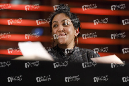 Preti Taneja und Katja Riemann auf der lit.Cologne 2019 in Köln