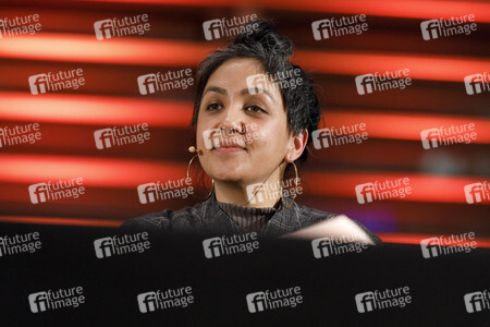 Preti Taneja und Katja Riemann auf der lit.Cologne 2019 in Köln