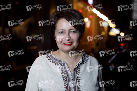 Sabin Tambrea und Carine Debrabandère auf der lit.cologne 2019 in Köln