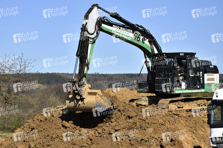 Hannover 96 Bagger in Bad Münder