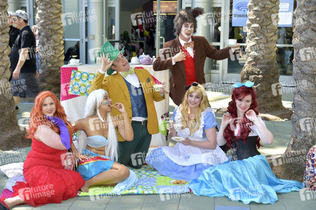 Cosplayer auf der WonderCon 2019 in Anaheim