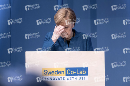 Eröffnungsrundgang der Kanzlerin auf der Hannover Messe 2019