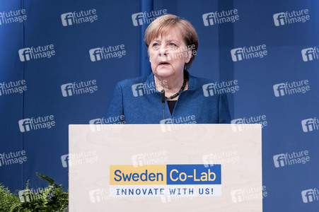 Eröffnungsrundgang der Kanzlerin auf der Hannover Messe 2019