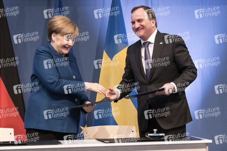 Eröffnungsrundgang der Kanzlerin auf der Hannover Messe 2019