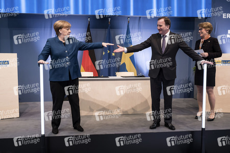 Eröffnungsrundgang der Kanzlerin auf der Hannover Messe 2019