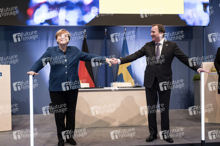 Eröffnungsrundgang der Kanzlerin auf der Hannover Messe 2019