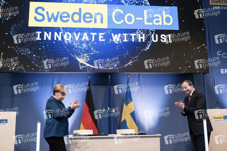 Eröffnungsrundgang der Kanzlerin auf der Hannover Messe 2019