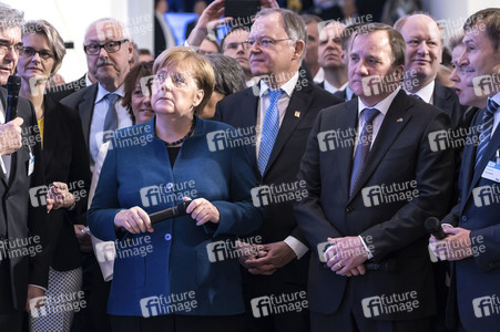 Eröffnungsrundgang der Kanzlerin auf der Hannover Messe 2019
