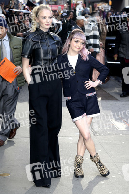 Sophie Turner und Maisie Williams in der Nachrichtensendung 'Good Morning America' in New York
