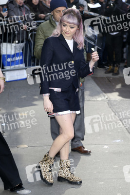 Sophie Turner und Maisie Williams in der Nachrichtensendung 'Good Morning America' in New York