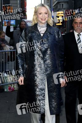 Gwendoline Christie in der Nachrichtensendung 'Good Morning America' in New York