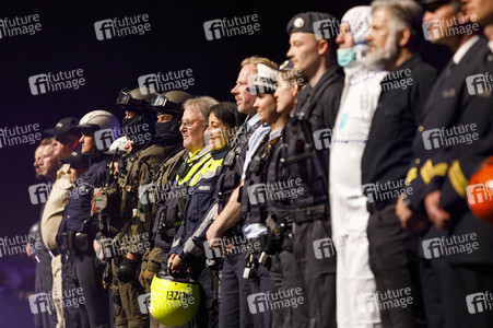 Vereidigung von Kommissaranwärtern in Köln