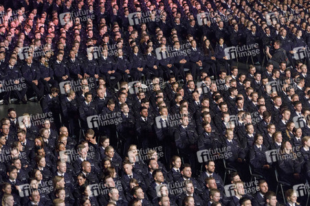 Vereidigung von Kommissaranwärtern in Köln